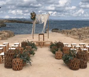 Pérgola macramé