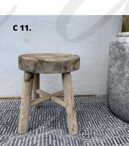 Taburete madera