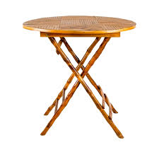 Mesa redonda bamboo