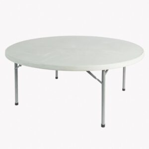 Mesa redonda banquete plastic 2M